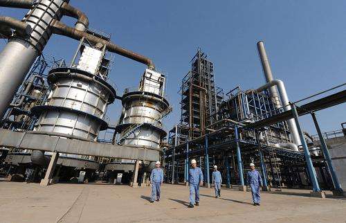 記茂名石化煉油分部安全管理人員