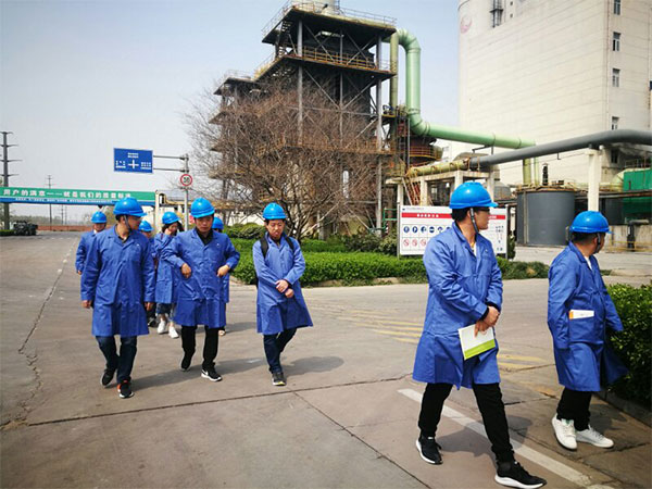 河北省應(yīng)急廳及企業(yè)領(lǐng)導(dǎo)赴中化山東肥業(yè)開(kāi)展安全征程調(diào)研
